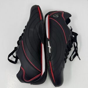 Goodyear Men’s ORI-S Lightweight Driving Athletic Sneakers Black Red Sz 9